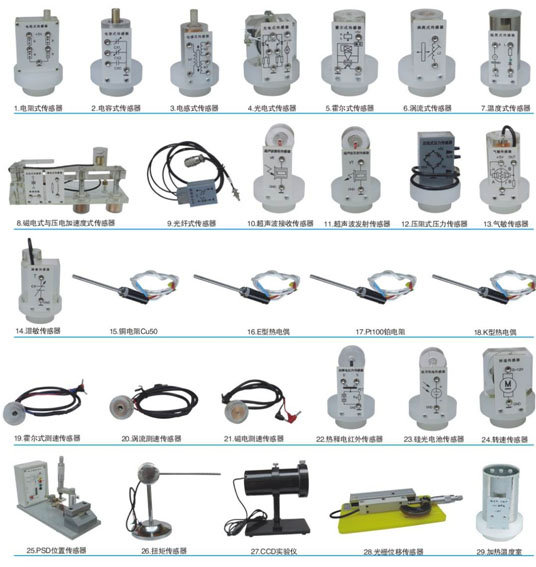 LGJZ-141F型 檢測(cè)與轉(zhuǎn)換（傳感器）技術(shù)實(shí)驗(yàn)裝置