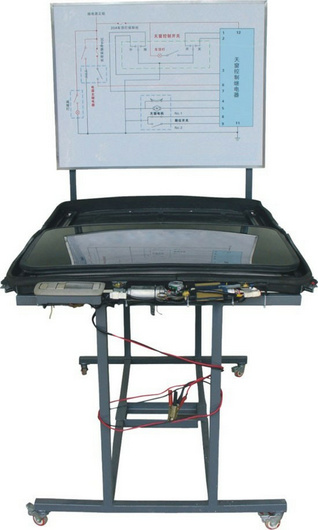 電動(dòng)天窗系統(tǒng)示教板\\汽車電動(dòng)天窗實(shí)驗(yàn)臺
