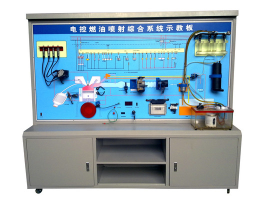 汽車傳感器系統(tǒng)考核裝置、電控燃油噴射綜合系統(tǒng)示教板
