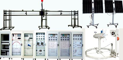 風光互補發(fā)電、充電、逆變實訓裝置